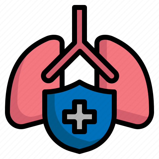 Care, humgn, shield, lung, health, medicine, disease icon - Download on Iconfinder