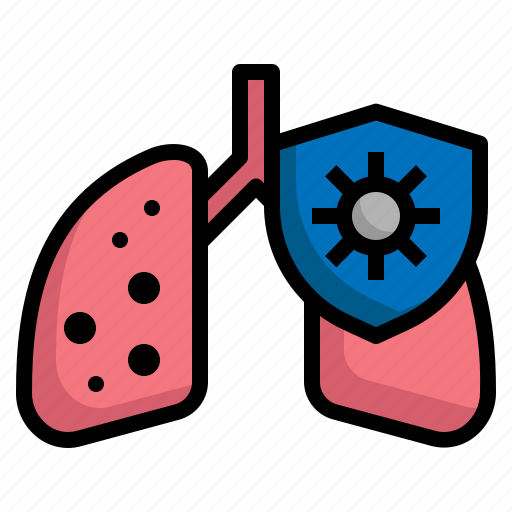Virus, scan, health, lung, protection, healthcare, disease icon - Download on Iconfinder