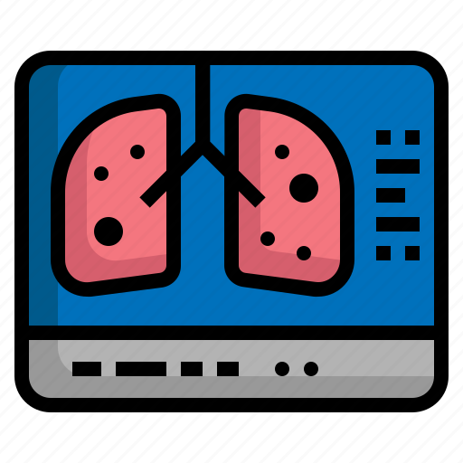 Monitor, health, virus, healthcare, lung, disease icon - Download on Iconfinder