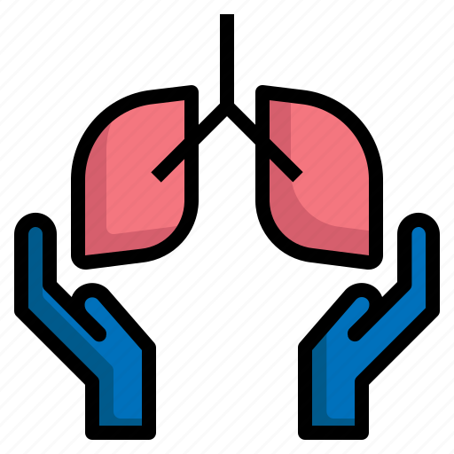 Hand, human, virus, protection, lung, disease icon - Download on Iconfinder