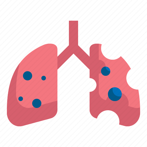 Virus, health, lung, destroyed, healthcare, disease icon - Download on Iconfinder