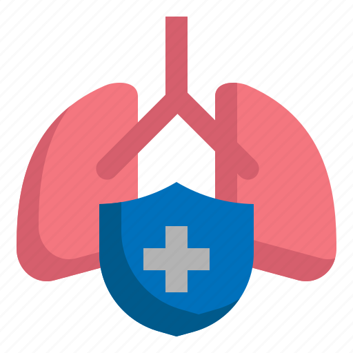 Care, humgn, shield, lung, health icon - Download on Iconfinder