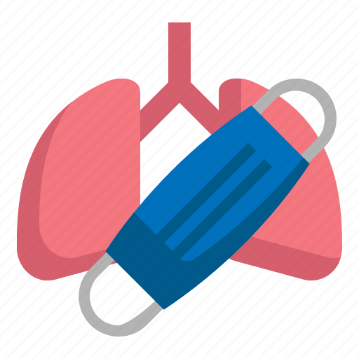 Virus, protect, health, lung, mask icon - Download on Iconfinder