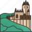 cochem, castle, medieval, heritage, historic 