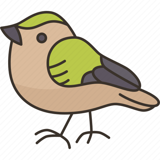 Goldcrest, bird, national, animal, luxembourg icon - Download on Iconfinder