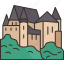 vianden, castle, ancient, medieval, luxembourg 