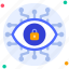 retina lock, eye, vision, view, technology, cyber security, network protection, secure 