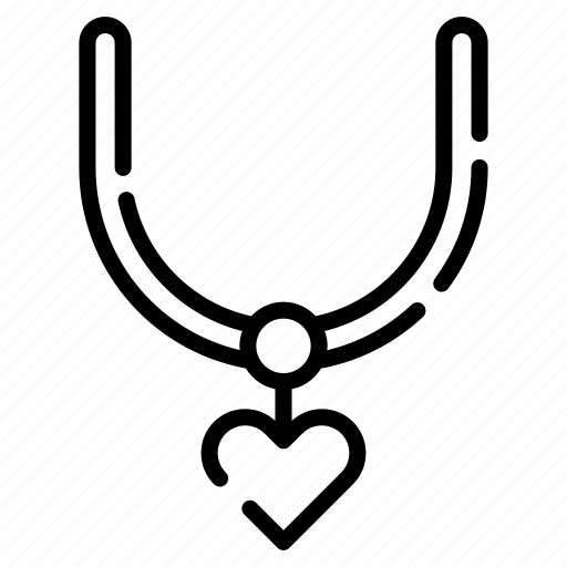 Necklace, locket, jewellery, luxury, shop, bracelet icon - Download on Iconfinder