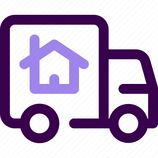Real estate, property, agent, truck, car, marketing, vehicle icon - Download on Iconfinder