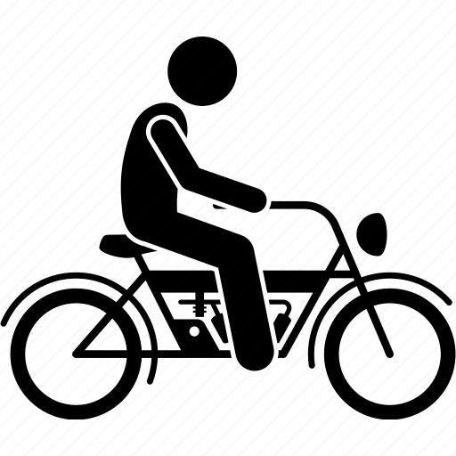 Vintage, motorcycle, motorbike, retro, antique, old, bike icon - Download on Iconfinder