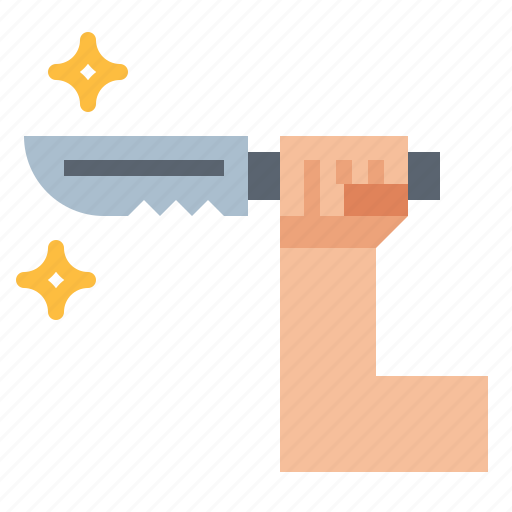 Attack, knife, severe, stab icon - Download on Iconfinder