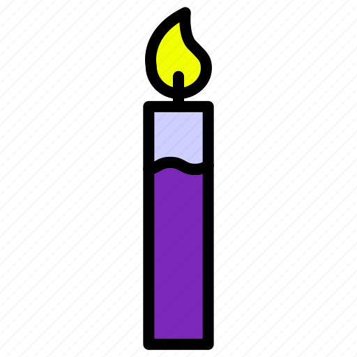 Candle, flame, light, fire icon - Download on Iconfinder