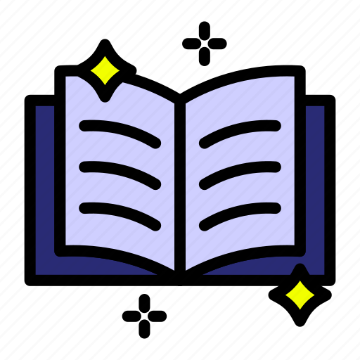 Book, spell, reading, magic icon - Download on Iconfinder