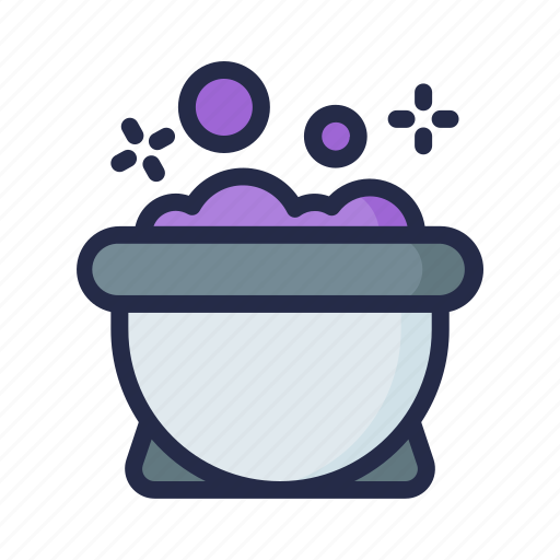Cauldron, halloween, magic, pot, potion icon - Download on Iconfinder