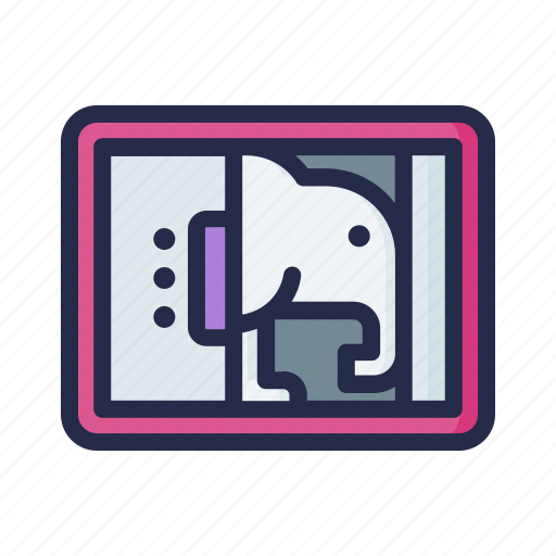 Circus, hide, magic, magician, elephant icon - Download on Iconfinder