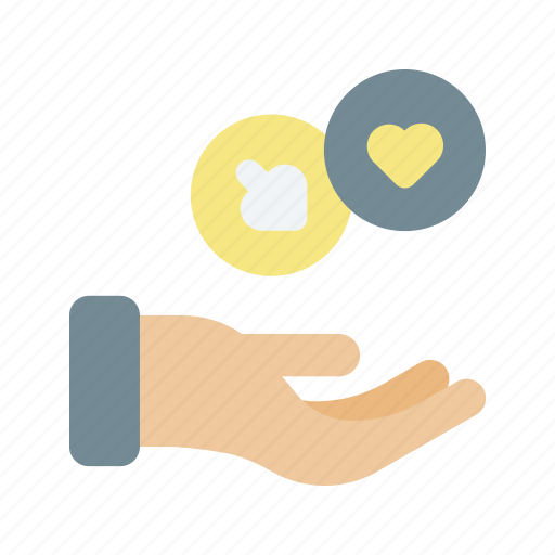Coin, hand, magic, magician, trick icon - Download on Iconfinder