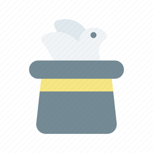 Hat, magic, bird, show, top, magician icon - Download on Iconfinder