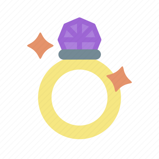 Ring, diamond, jewelry, gemstone, accessory icon - Download on Iconfinder