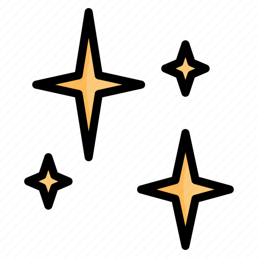 Star, night, glitter, shiny, light, sparkling icon - Download on Iconfinder