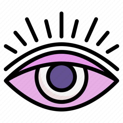 Boho, evil, eye, vision, bohemian, hippie, magic icon - Download on Iconfinder