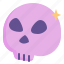 skull, halloween, skeleton, bone, death 