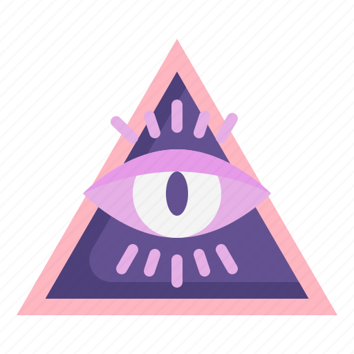 Evil, eye, hippie, magic, triangle, wand icon - Download on Iconfinder