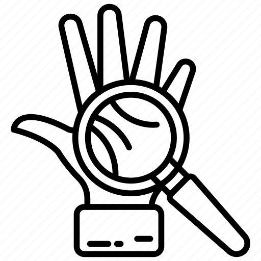Palm, reading, palmistry, chirology, fortune, telling, hand icon - Download on Iconfinder