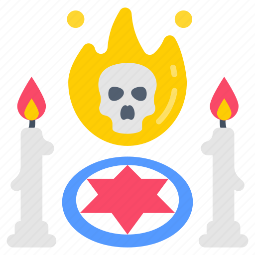 Ritual, ceremony, magic, anniversary, program, black, art icon - Download on Iconfinder