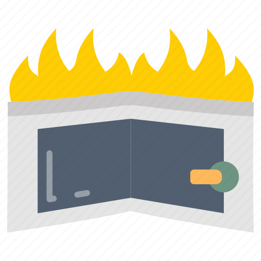 Fire, wallet, magic, fun, show, children, funtime icon - Download on Iconfinder