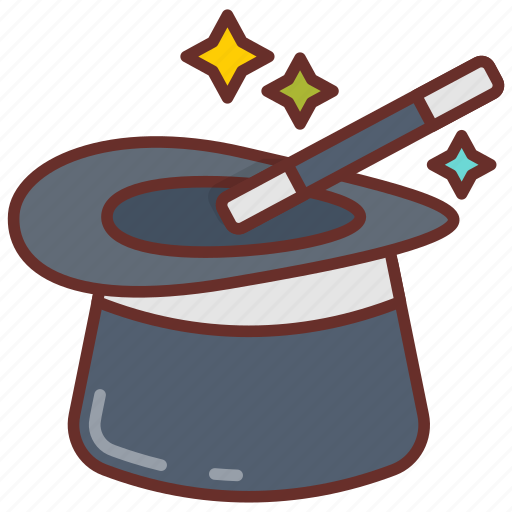 Magic, hat, show, trick icon - Download on Iconfinder