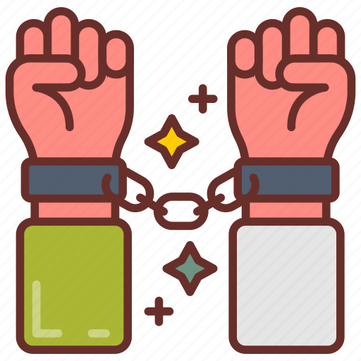 Handcuffs, magic, confinement, chain, handcuff, hands, show icon - Download on Iconfinder