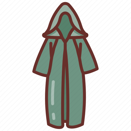 Cloak, veil, robe, coat, poncho, hoody, clothes icon - Download on Iconfinder