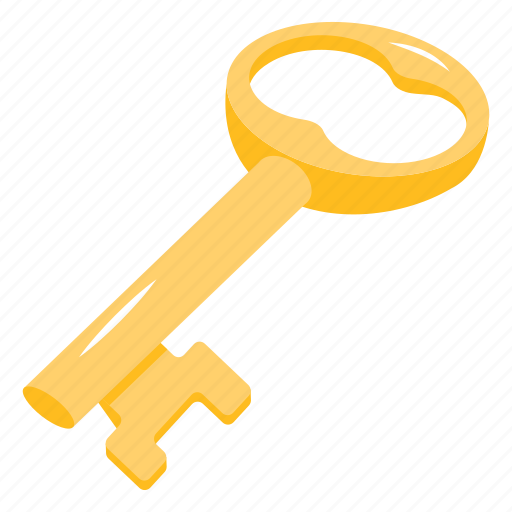 Key, passkey, latchkey, retro key, door key icon - Download on Iconfinder