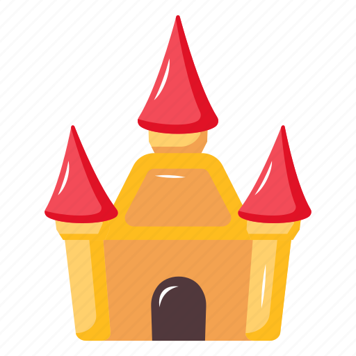 Mud castle, castle, fairy castle, fort, fortress icon - Download on Iconfinder