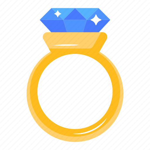 Diamond ring, ring, engagement ring, jewelry, marriage ring icon - Download on Iconfinder
