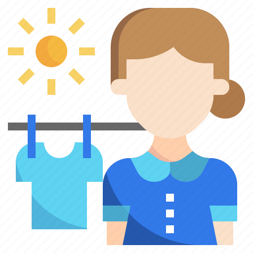 Drying, clothes, laundry, service, washing icon - Download on Iconfinder