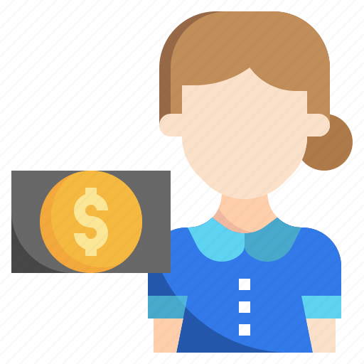 Salary, rais, professions, jobs, coin, dollar, maid icon - Download on Iconfinder