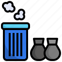 garbage, bin, waste, recycle, trash