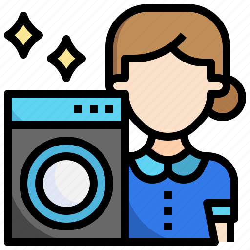 Washing, machine, furniture, household, electrical, appliance, housekeeping icon - Download on Iconfinder