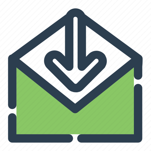 Communication, incoming, letter, mail, mailing, message icon - Download on Iconfinder