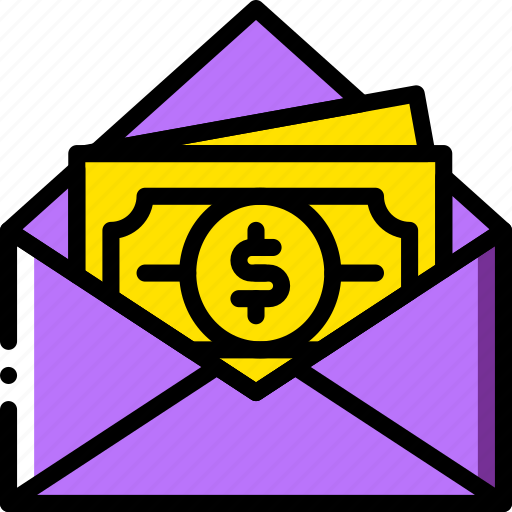 Envelope, letter, mail, message, money, receive icon - Download on Iconfinder