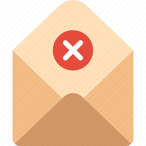 Envelope, failure, letter, mail, message icon - Download on Iconfinder
