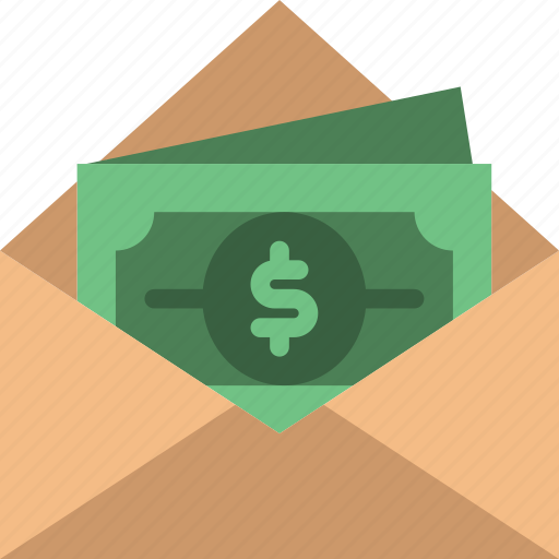 Envelope, letter, mail, message, money, receive icon - Download on Iconfinder