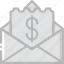 bill, envelope, letter, mail, message 