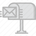 envelope, letter, mail, mailbox, message