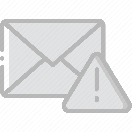 Envelope, letter, mail, message, warning icon - Download on Iconfinder