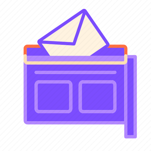 Bag, envelope, mail, post, post bag, post service, communication icon - Download on Iconfinder