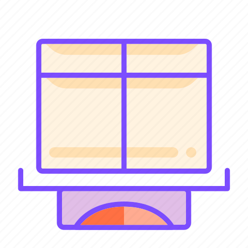 Box, mail scales, parcel, scales, weight, package, shipping icon - Download on Iconfinder