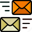 envelope, letter, mail, message, transfer 