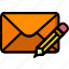 compose, envelope, letter, mail, message 